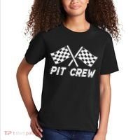 Pit Crew Costume For Race Car Parties Kids T-Shirt thumb 2