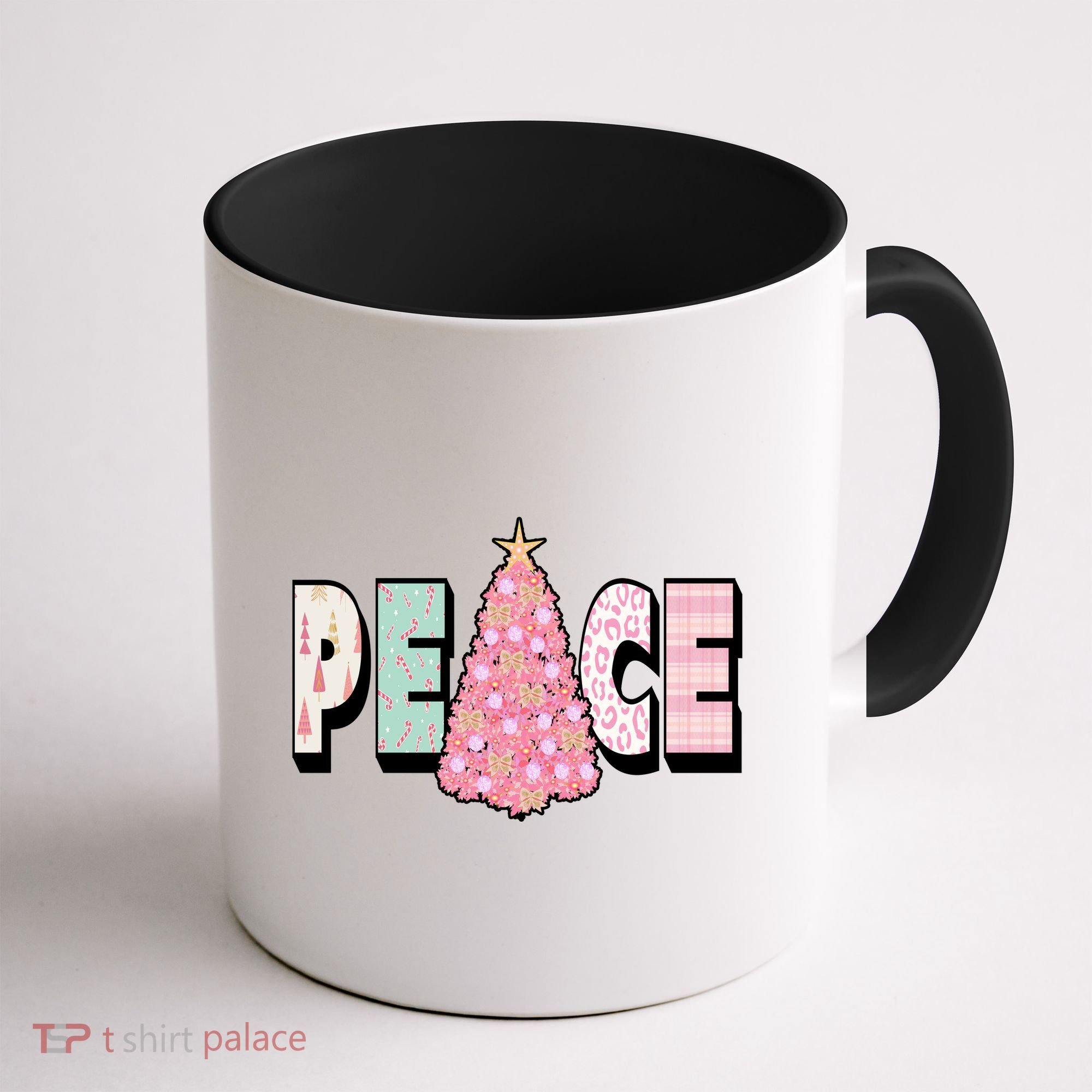 Peace Christmas Cute Holiday Gift Coffee Mug