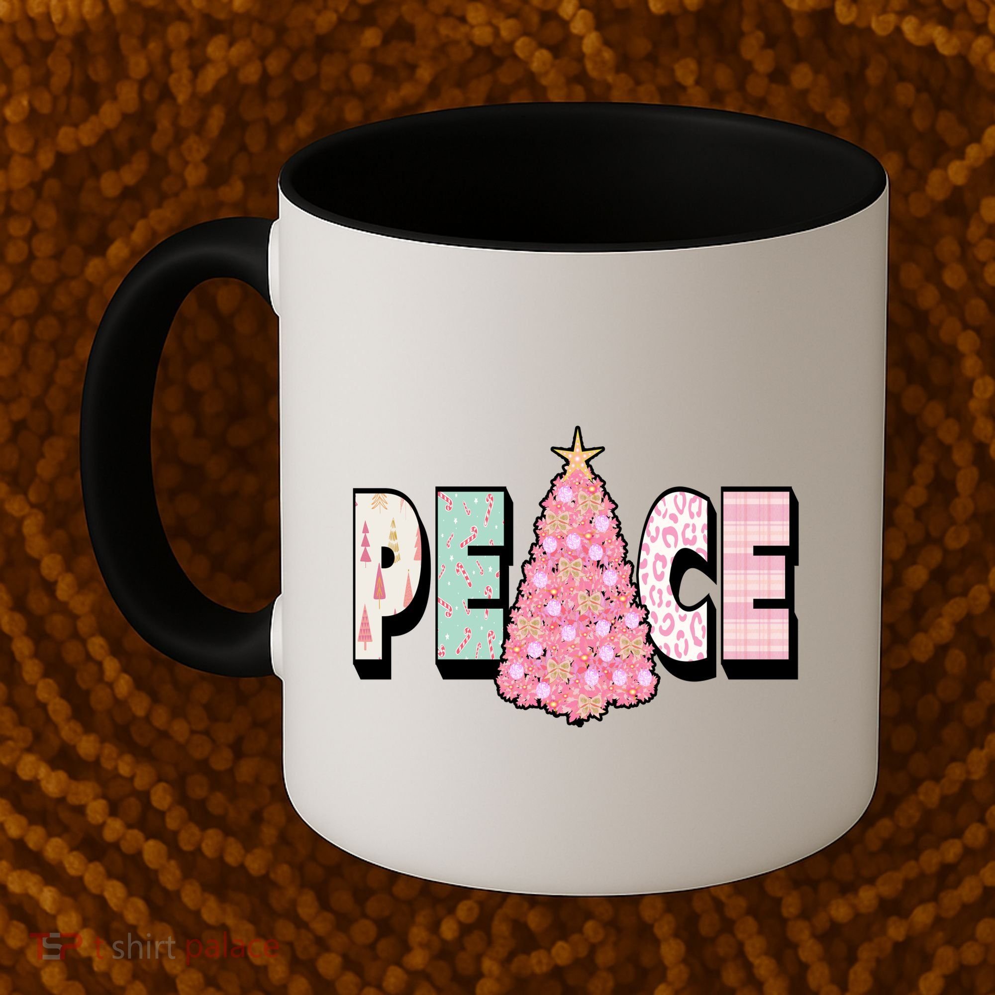 Peace Christmas Cute Holiday Gift Coffee Mug