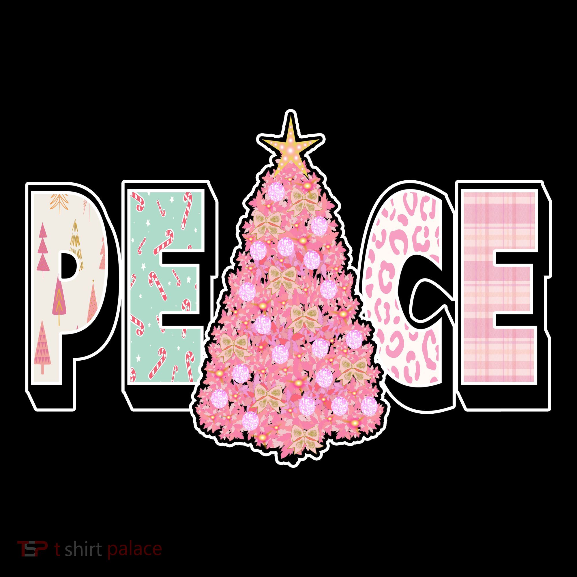 Peace Christmas Cute Holiday Gift Ornament