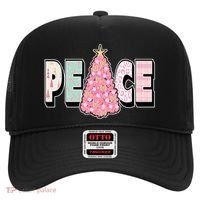 Peace Christmas Cute Holiday Gift Hat thumb 0