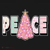 Peace Christmas Cute Holiday Gift Tote Bag thumb 4