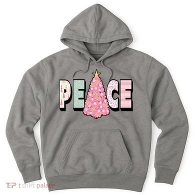 Peace Christmas Cute Holiday Gift Hoodie