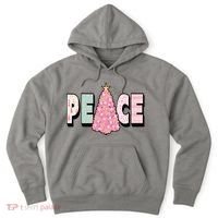 Peace Christmas Cute Holiday Gift Hoodie thumb 0