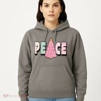 Peace Christmas Cute Holiday Gift Hoodie thumb 5