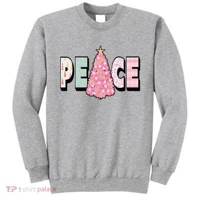 Peace Christmas Cute Holiday Gift Sweatshirt