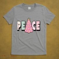 Peace Christmas Cute Holiday Gift T-Shirt thumb 5