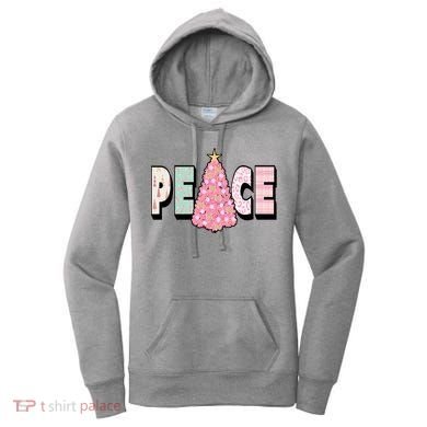 Peace Christmas Cute Holiday Gift Women's Hoodie