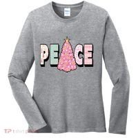 Peace Christmas Cute Holiday Gift Women's Long Sleeve Shirt thumb 0