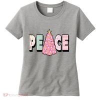 Peace Christmas Cute Holiday Gift Women's T-Shirt thumb 0