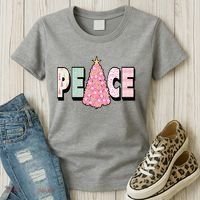 Peace Christmas Cute Holiday Gift Women's T-Shirt thumb 3
