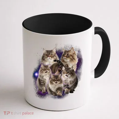 Persian Cats Collage Coffee Mug back
