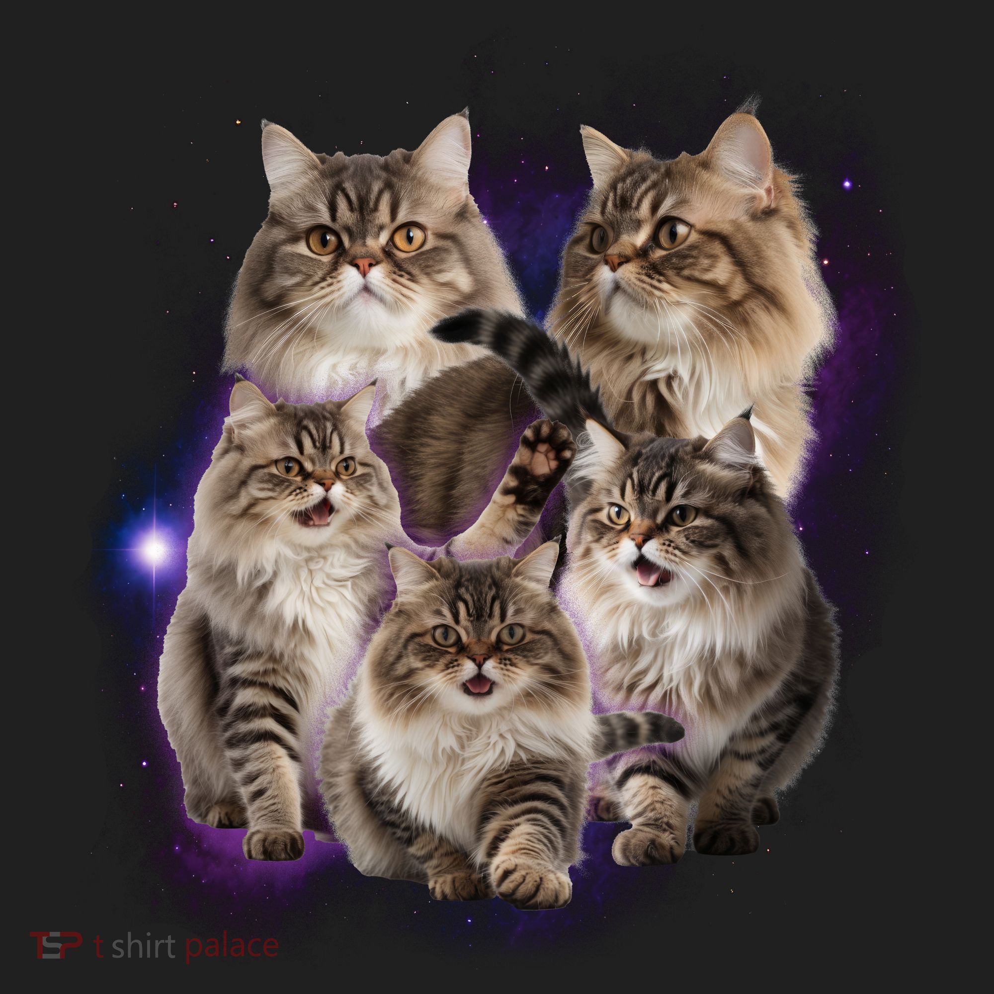 Persian Cats Collage Beanie