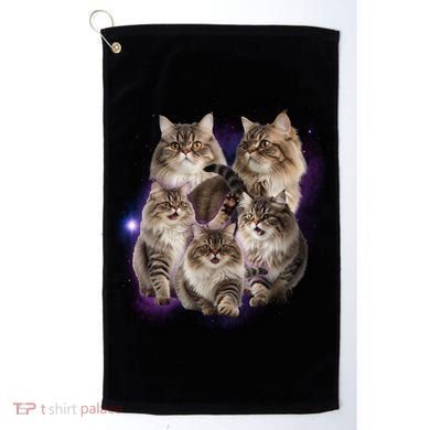 Persian Cats Collage Golf Towel