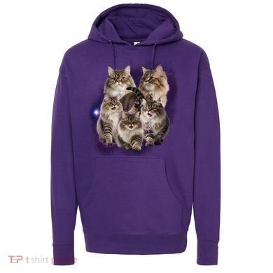 Persian Cats Collage Hoodie