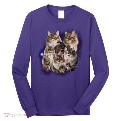 Persian Cats Collage Long Sleeve Shirt
