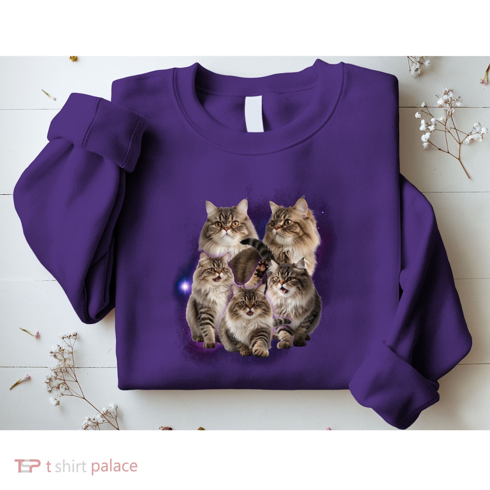 Persian Cats Collage Sweatshirt