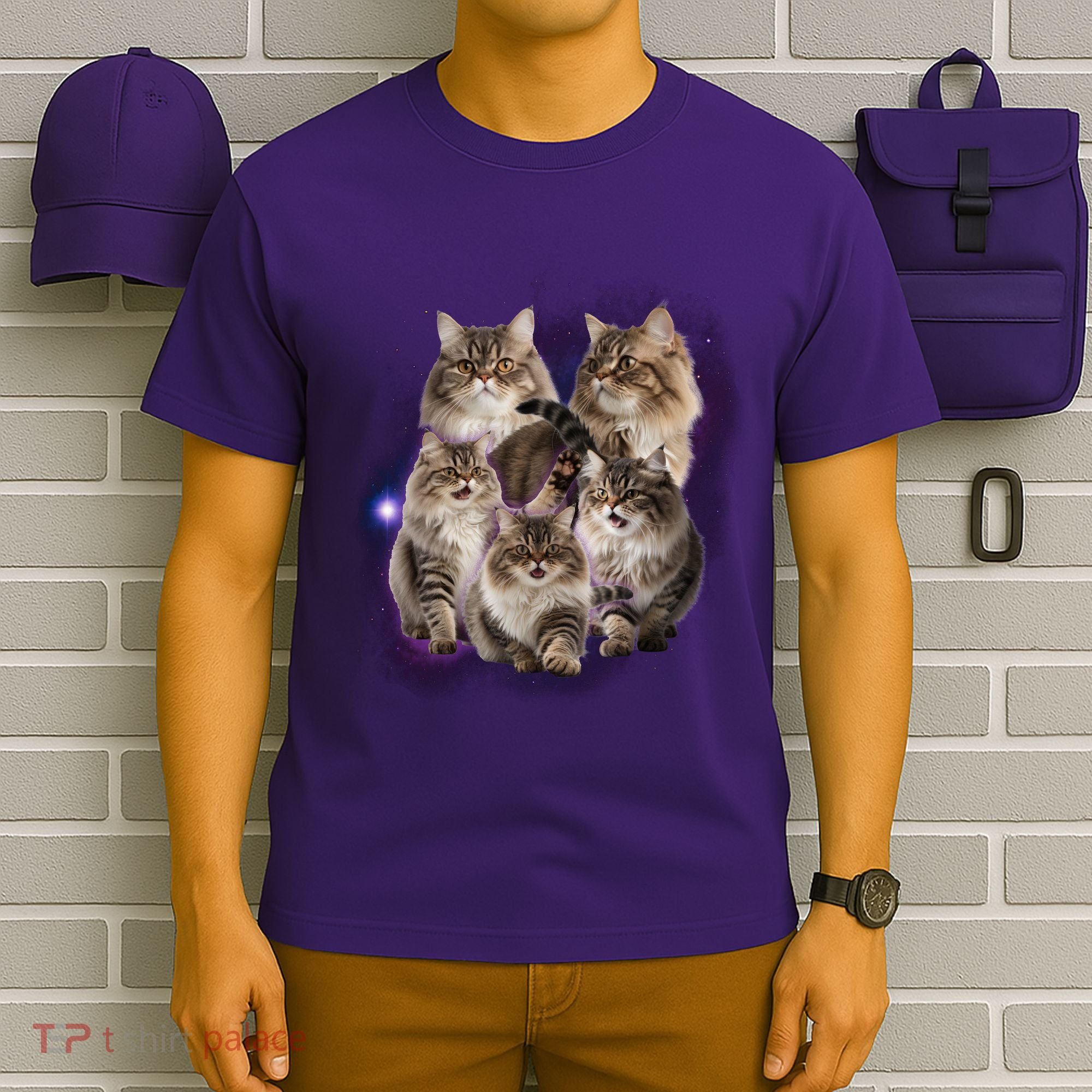 Persian Cats Collage T-Shirt