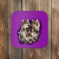Persian Cats Collage Coaster thumb 0