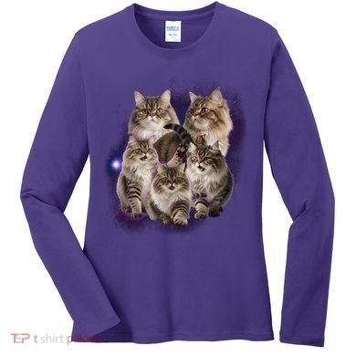 Persian Cats Collage Women's Long Sleeve Shirt