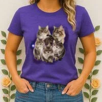 Persian Cats Collage Women's T-Shirt thumb 2