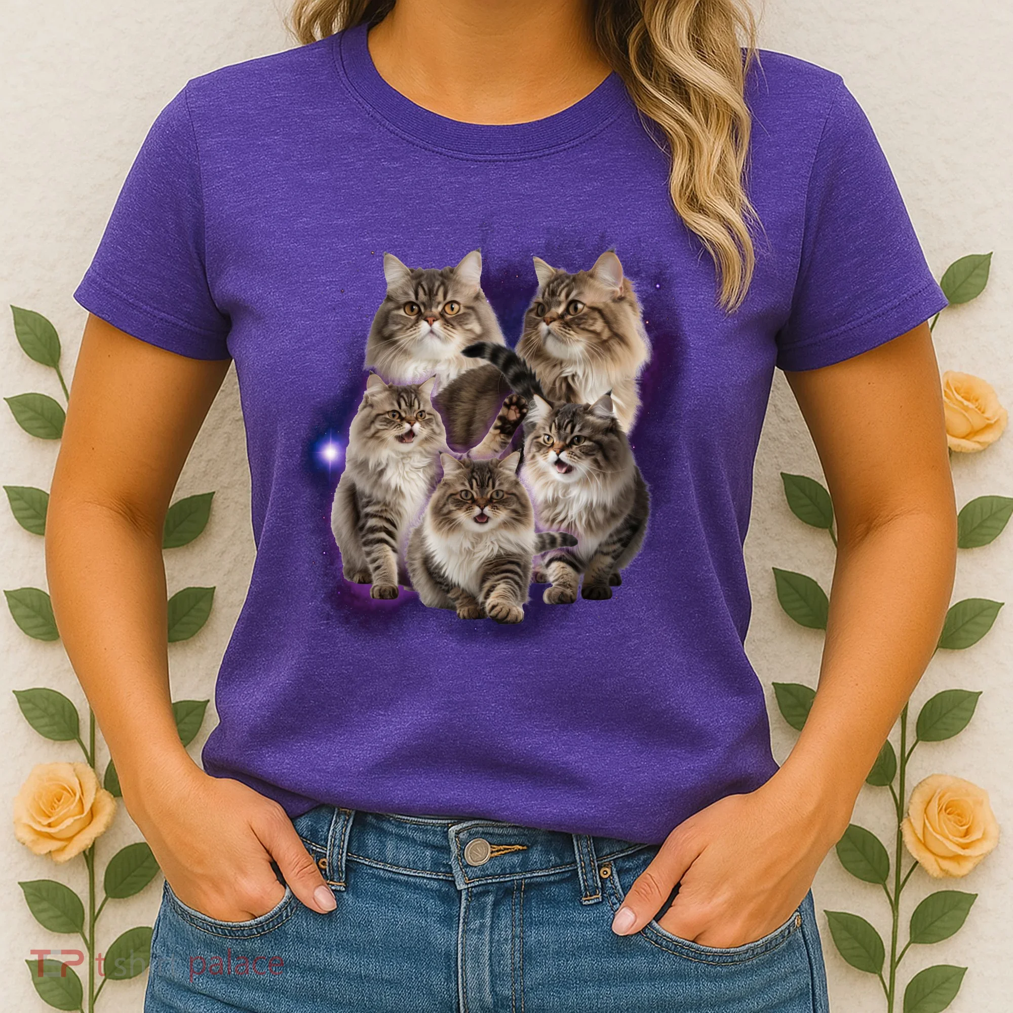 Persian Cats Collage Women's T-Shirt