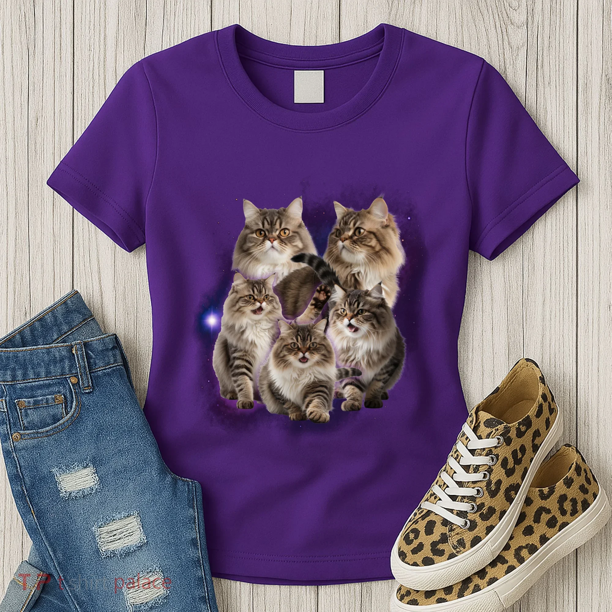 Persian Cats Collage Women's T-Shirt