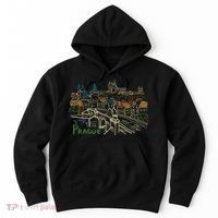 Prague City Charles Bridge Hoodie thumb 0