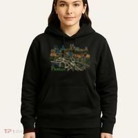Prague City Charles Bridge Hoodie thumb 5