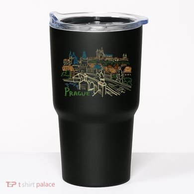 Prague City Charles Bridge Tumbler