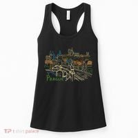 Prague City Charles Bridge Women's Tank Top thumb 0