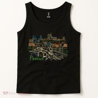 Prague City Charles Bridge Tank Top thumb 2
