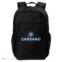 Pixel Cardano Cryptocurrency Logo Backpack thumb 0