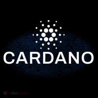 Pixel Cardano Cryptocurrency Logo Backpack thumb 2