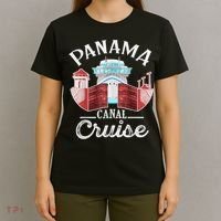 Panama Canal Cruise Men, Women, Boys And Girls Cruising T-Shirt thumb 4