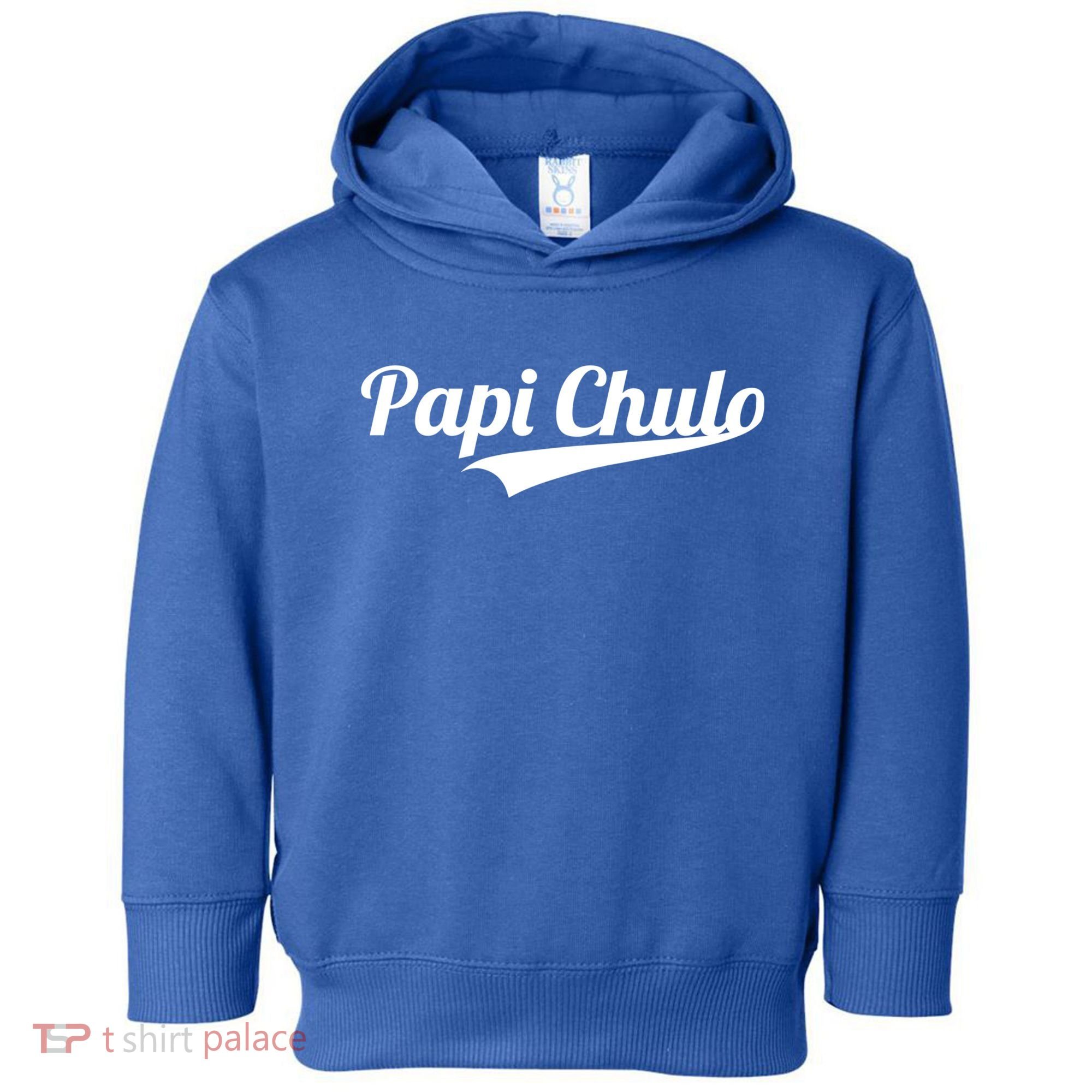 Papi Chulo Cool Daddy Fathers Day Gift Best Papa Gift Toddler Hoodie