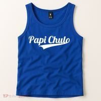 Papi Chulo Cool Daddy Fathers Day Gift Best Papa Gift Tank Top thumb 2