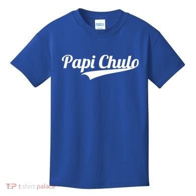 Papi Chulo Cool Daddy Fathers Day Gift Best Papa Gift Kids T-Shirt