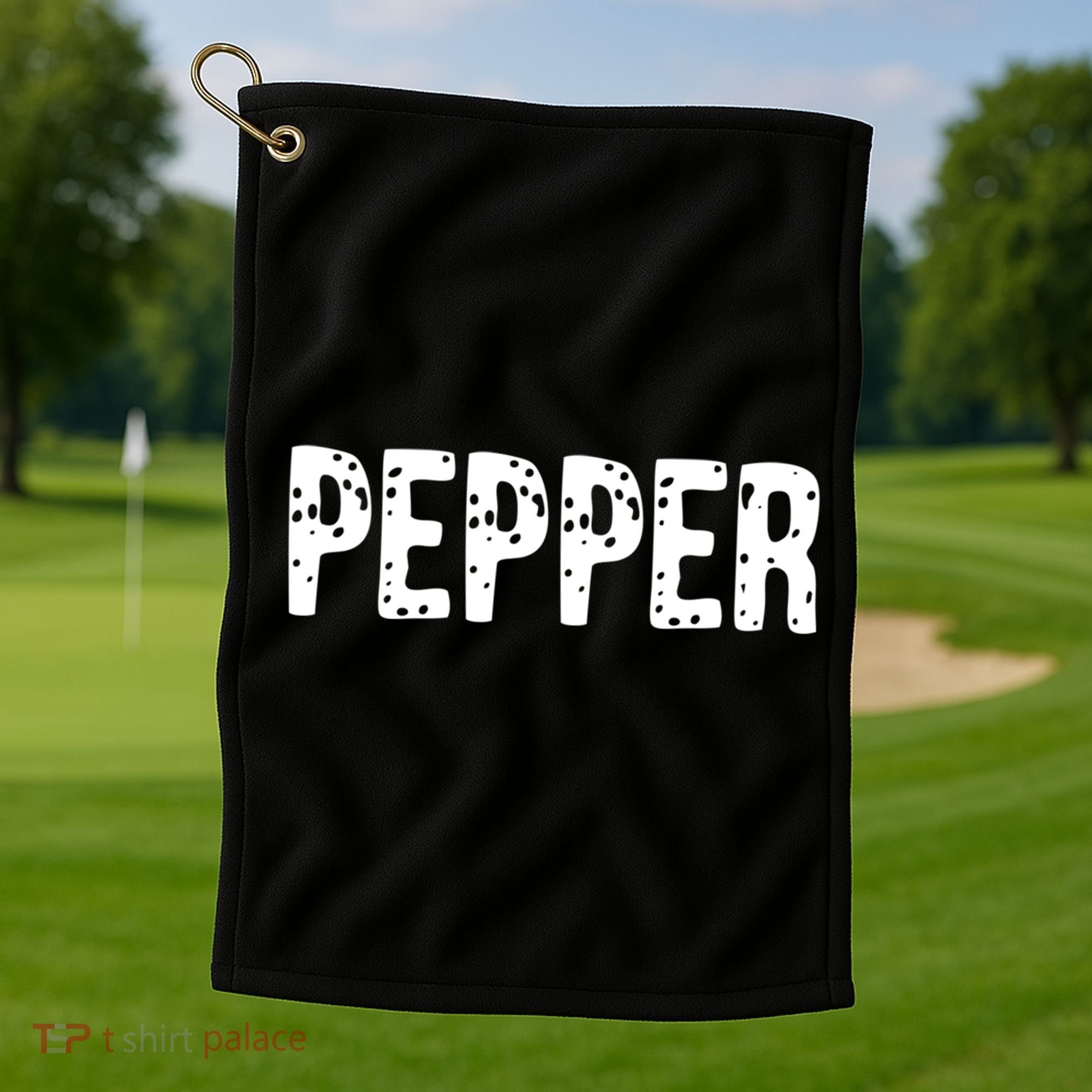 Pepper Costume Couple Salt And Pepper Costume Gift Golf Towel