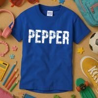 Pepper Costume Couple Salt And Pepper Costume Gift Kids T-Shirt thumb 3