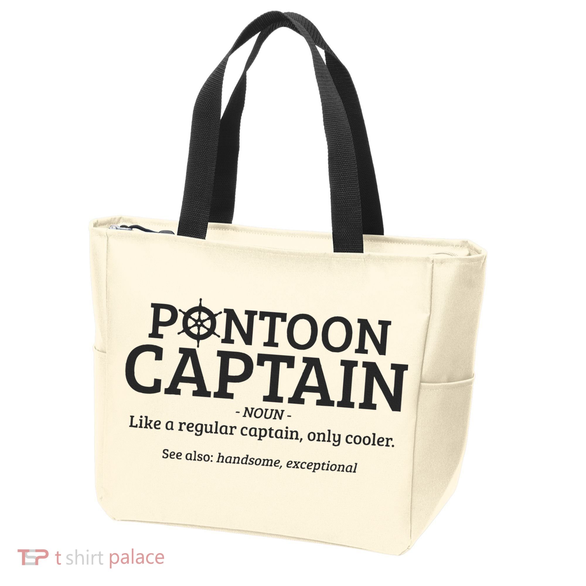 Pontoon Captain Definition Tote Bag