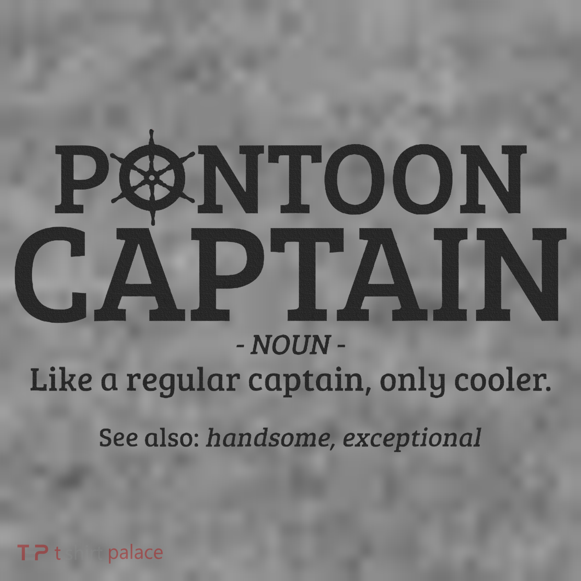 Pontoon Captain Definition Toddler Hoodie