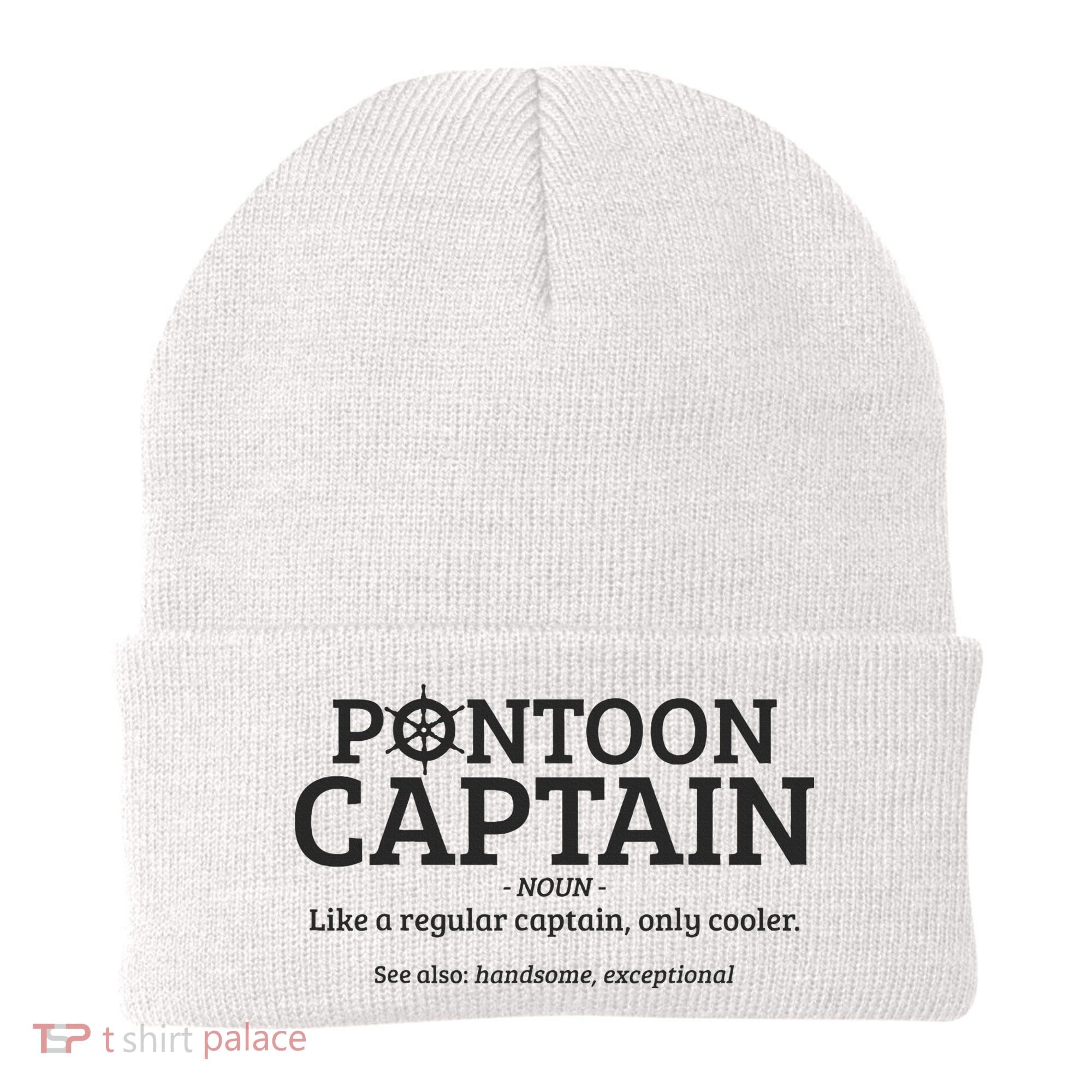 Pontoon Captain Definition Beanie