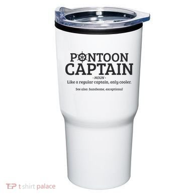 Pontoon Captain Definition Tumbler