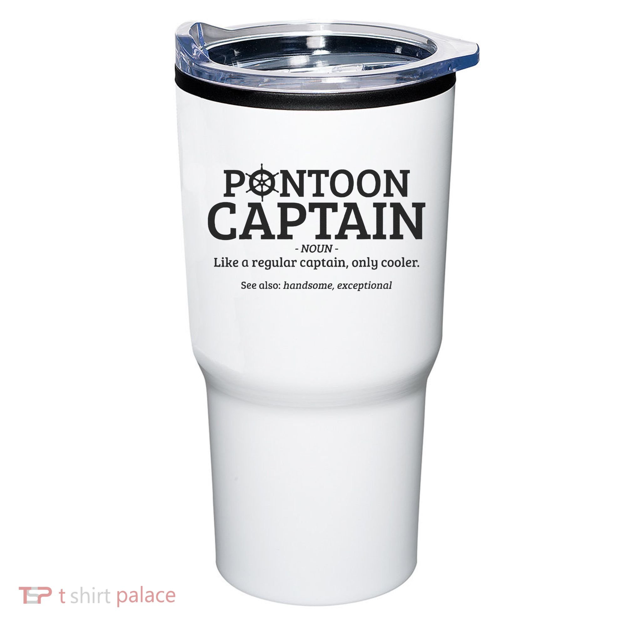 Pontoon Captain Definition Tumbler