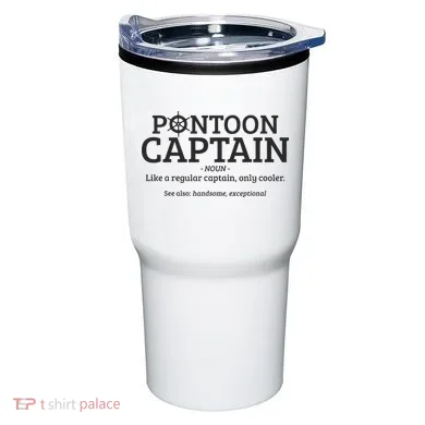 Pontoon Captain Definition Tumbler