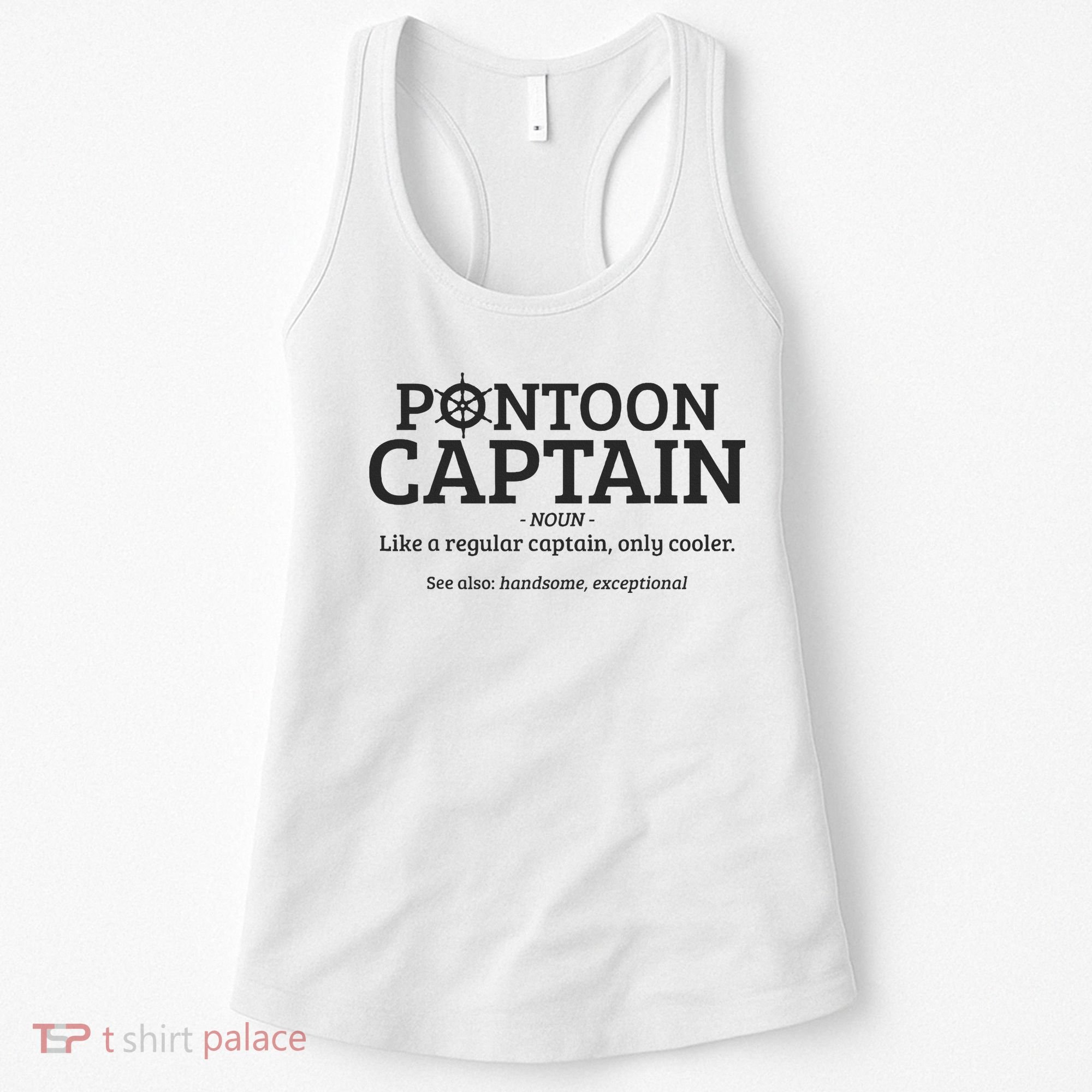 Pontoon Captain Definition Women's Tank Top