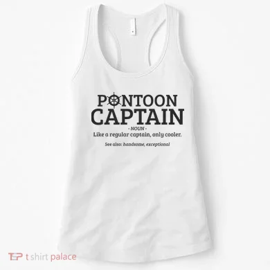 Pontoon Captain Definition Women's Tank Top