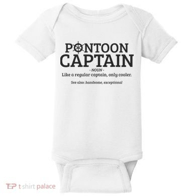 Pontoon Captain Definition Baby Bodysuit