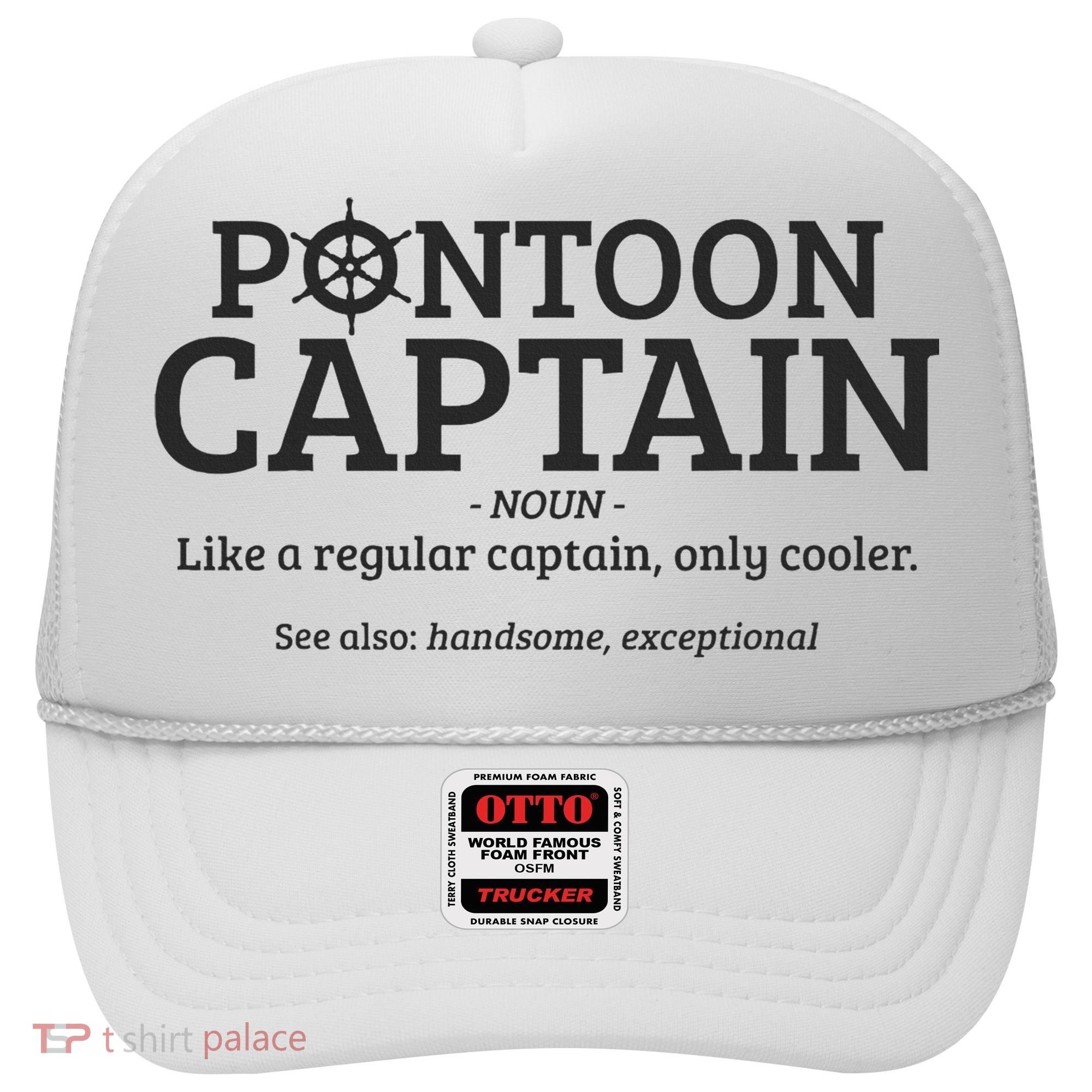 Pontoon Captain Definition Hat